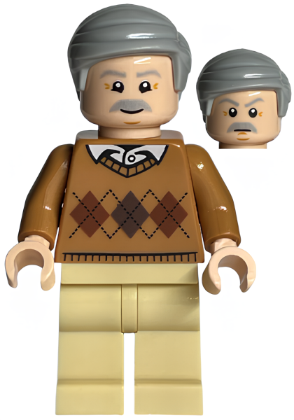 Минифигурка Lego Harry Potter Vernon Dursley - Medium Nougat Sweater hp215 N